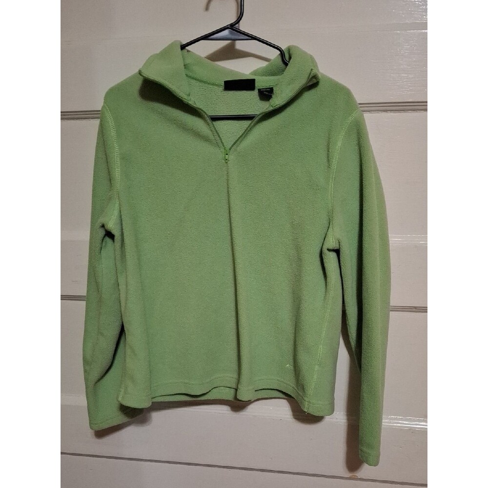 Athletech Green Half-Zip Fleece Pullover (Mis127)